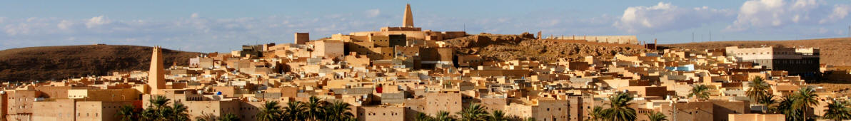 Panoramablick auf Ghardaïa
