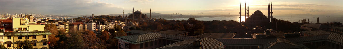 Panorama Istanbul am Morgen