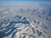 Luftaufnahme von Grönland