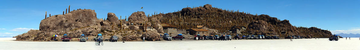 Panoramafoto Bolivien